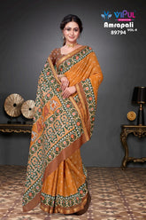Vipul Cotton Sarees With Perfect Blend With Comfort and Elegance